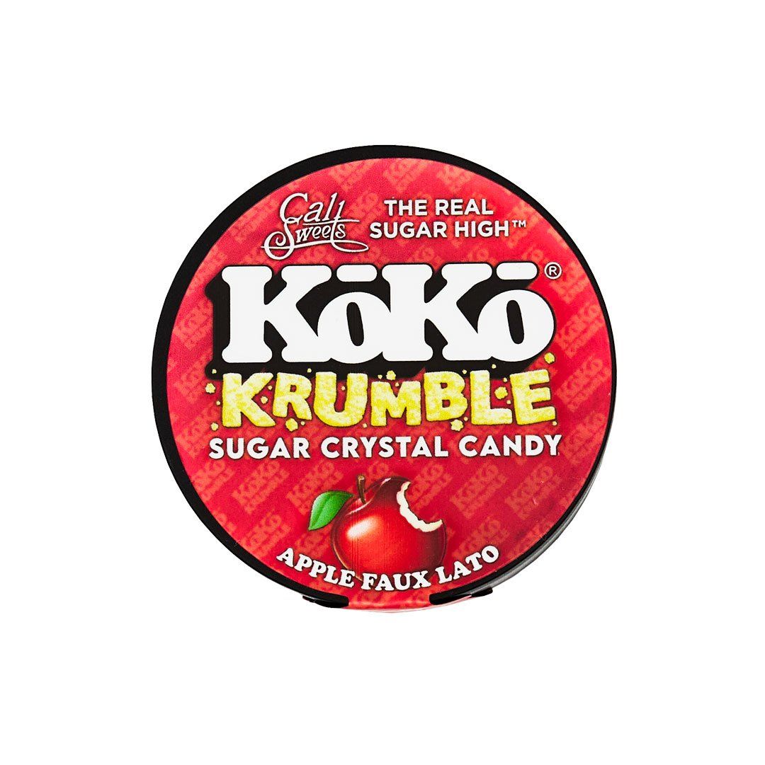 Apple Faux Lato Koko Krumble Krumble Calisweets LLC 
