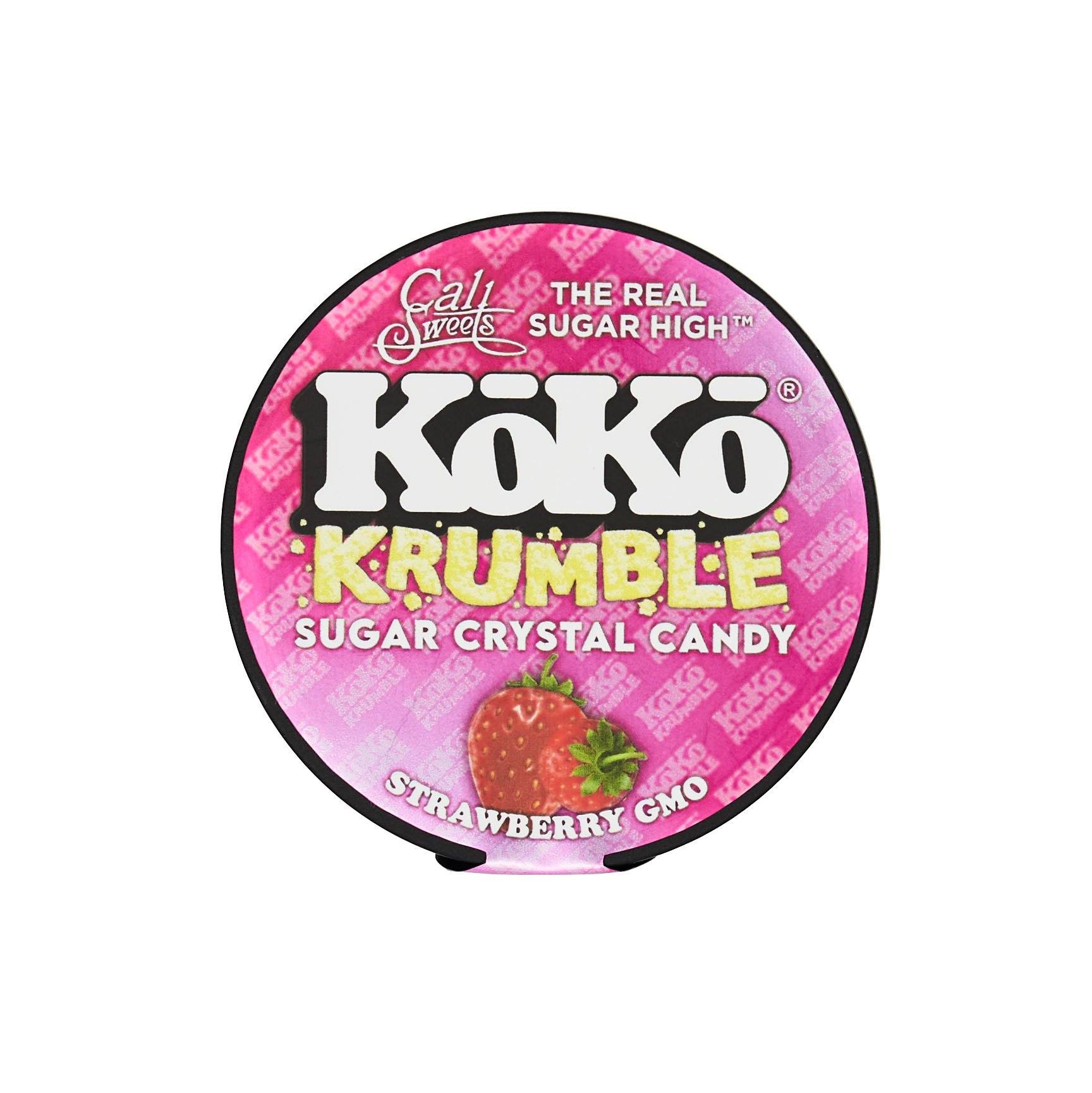 Strawberry GMO Koko Krumble Krumble Calisweets LLC 